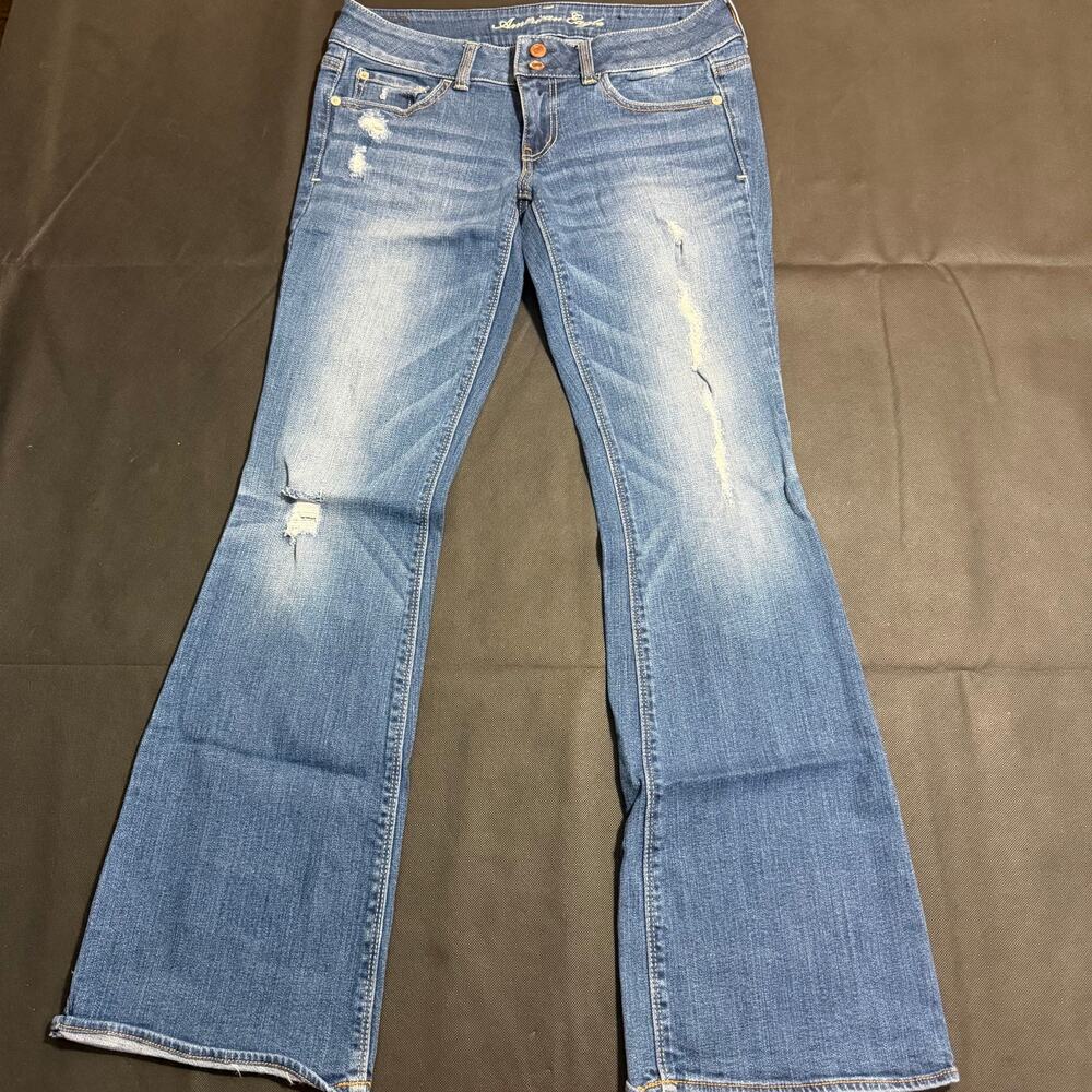 American Eagle Jeans Artist size 8 distressed